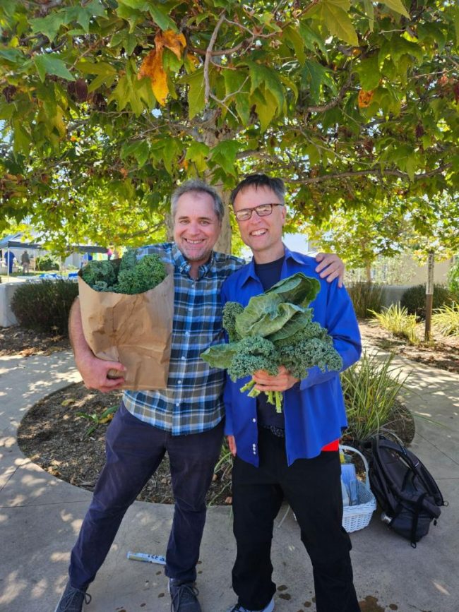 John & George Gastil at Kale Festival